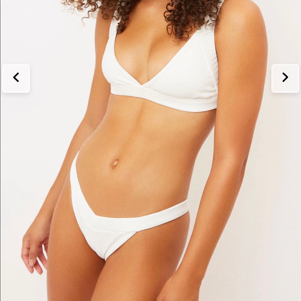 NWT Frankie’s Bikinis Grace Cheeky Bikini Bottom